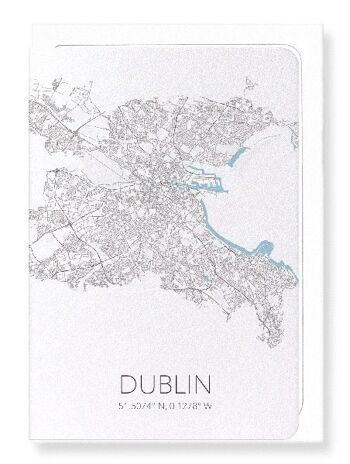 DUBLIN CUTOUT (LIGHT): Carte de vœux 1