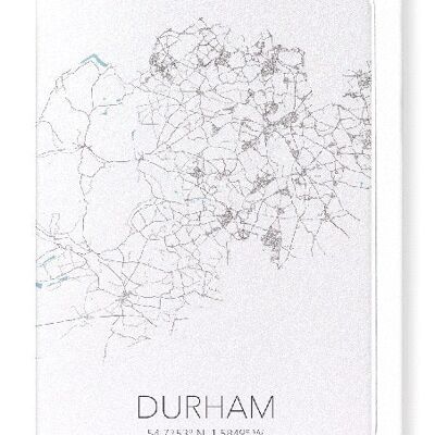 DURHAM CUTOUT (LIGHT): Greeting Card