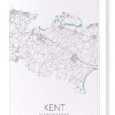 KENT CUTOUT (LIGHT): Greeting Card