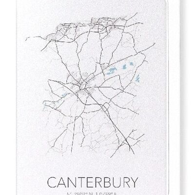 CANTERBURY CUTOUT (LUCE): Biglietto d'auguri