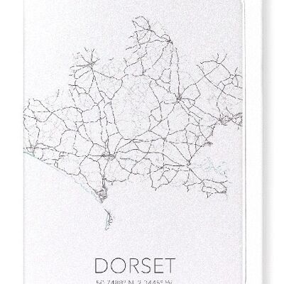 DORSET CUTOUT (LIGHT): Greeting Card