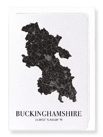 DÉCOUPE DE BUCKINGHAMSHIRE (LUMIÈRE): Carte de vœux 2