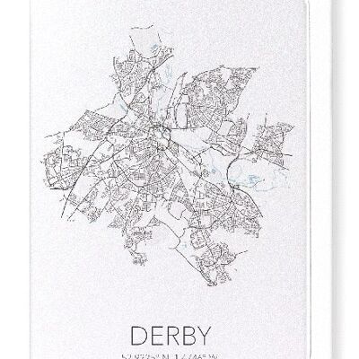 DERBY CUTOUT (LIGHT): Greeting Card
