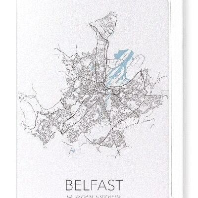 BELFAST CUTOUT (LUCE): Biglietto d'auguri