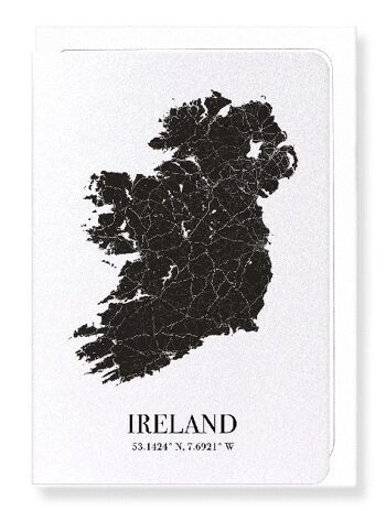 IRLANDE CUTOUT (LIGHT): Carte de vœux 2