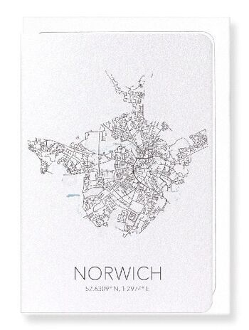 DÉCOUPE DE NORWICH (LUMIÈRE): Carte de vœux 3