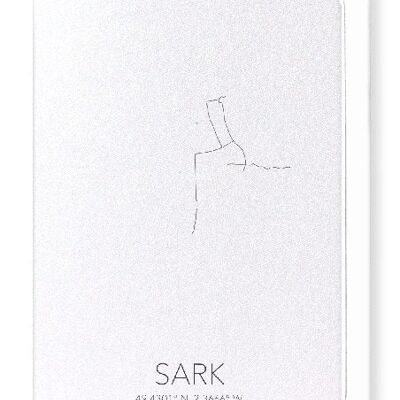 SARK CUTOUT (LIGHT): Greeting Card