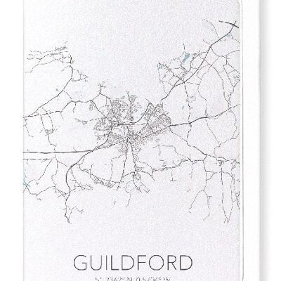 GUILDFORD CUTOUT (LIGHT): Greeting Card