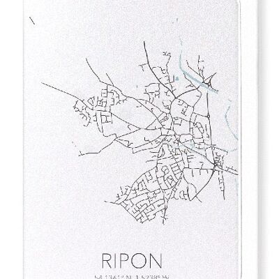 RIPON CUTOUT (LIGHT): Carte de vœux