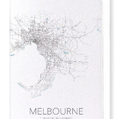 RECORTE DE MELBOURNE (LUZ): Tarjetas de felicitación