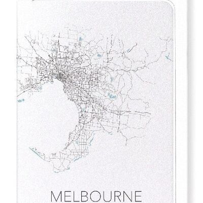 DÉCOUPE DE MELBOURNE (LUMIÈRE): Carte de vœux