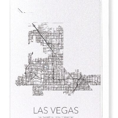 LAS VEGAS CUTOUT (LUCE): Biglietto d'auguri