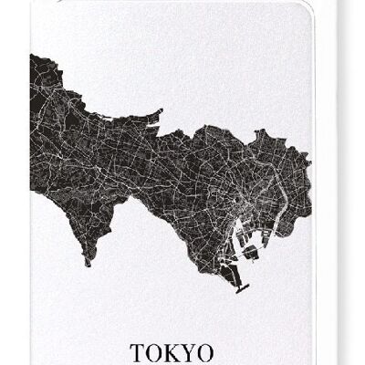TOKYO CUTOUT (FONCÉ): Carte de vœux