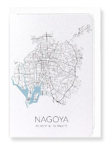 DÉCOUPE DE NAGOYA (FONCÉ): Carte de vœux 3