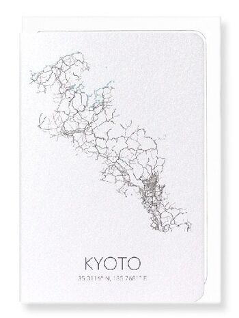 KYOTO CUTOUT (FONCÉ): Carte de vœux 3