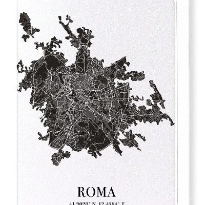 ROME CUTOUT (FONCÉ): Carte de vœux