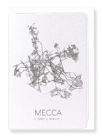 MECCA CUTOUT (DARK): Carte de vœux 3
