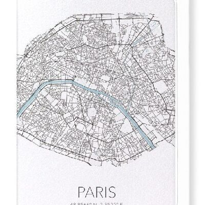 DÉCOUPE PARIS (LUMIÈRE): Carte de vœux