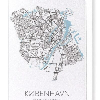COPENHAGEN CUTOUT (LIGHT): Greeting Card