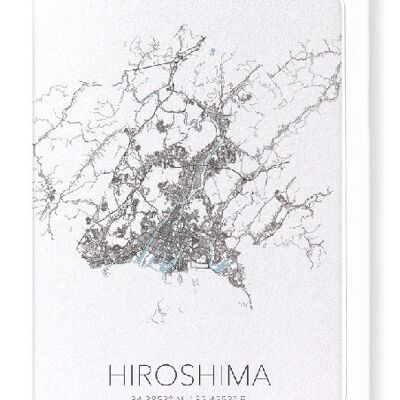 HIROSHIMA AUSSCHNITT (LICHT): Grußkarte