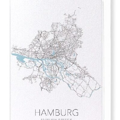 HAMBURG CUTOUT (LUCE): Biglietto d'auguri