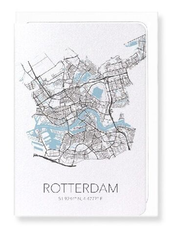 DÉCOUPE DE ROTTERDAM (LUMIÈRE): Carte de vœux 1