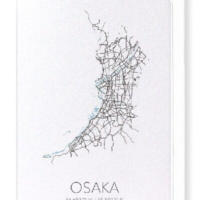 OSAKA CUTOUT (LIGHT): Greeting Card