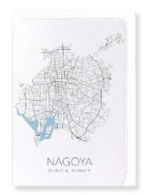 NAGOYA CUTOUT (LIGHT): Greeting Card
