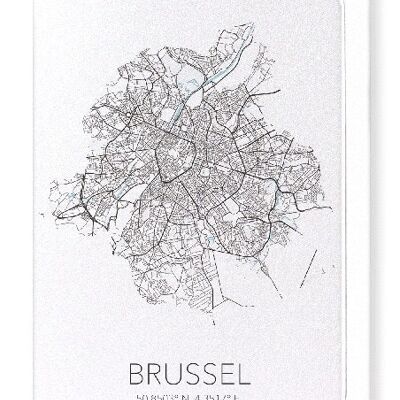 DÉCOUPE DE BRUXELLES (LUMIÈRE): Carte de vœux