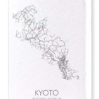 KYOTO CUTOUT (LIGHT): Greeting Card