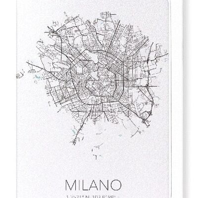 MILAN CUTOUT (LIGHT): Greeting Card