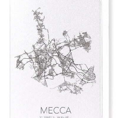 MECCA CUTOUT (LIGHT): Carte de vœux