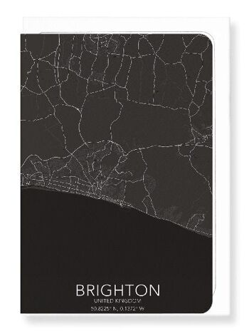 CARTE COMPLÈTE DE BRIGHTON (LUMIÈRE): Carte de vœux 2