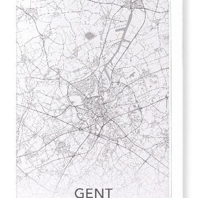 GHENT FULL (LIGHT): Greeting Card