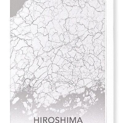 HIROSHIMA VOLL (LICHT): Grußkarte