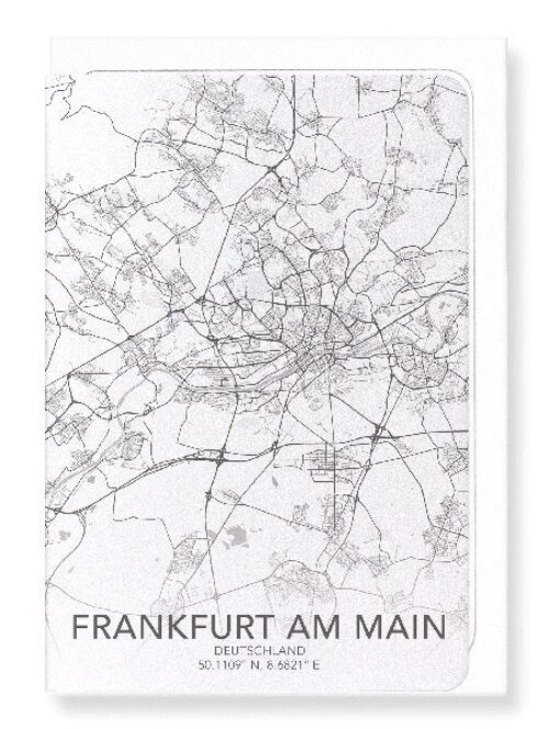FRANKFURT FULL (LIGHT): Greeting Card