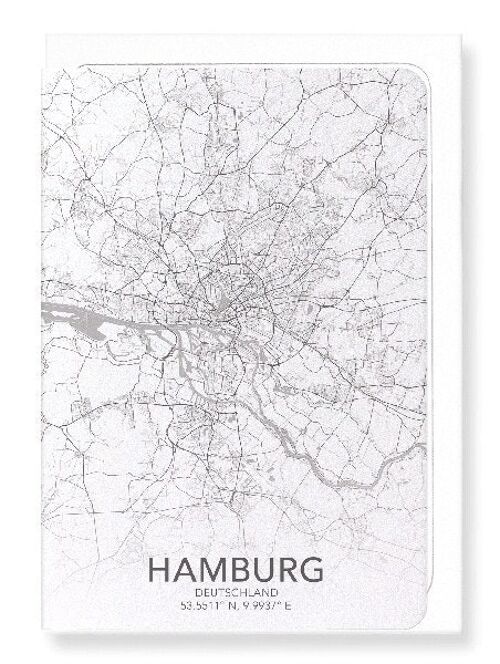 HAMBURG FULL (LIGHT): Greeting Card