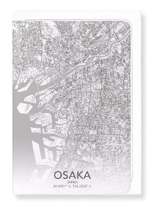 OSAKA FULL (LIGHT): Greeting Card