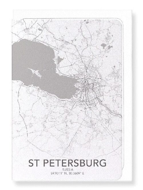 ST PETERSBURG FULL (LIGHT): Greeting Card