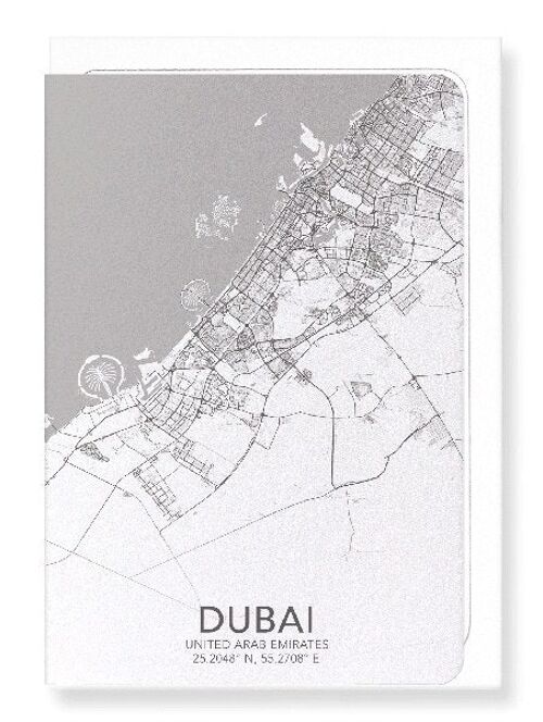 DUBAI FULL (LIGHT): Greeting Card