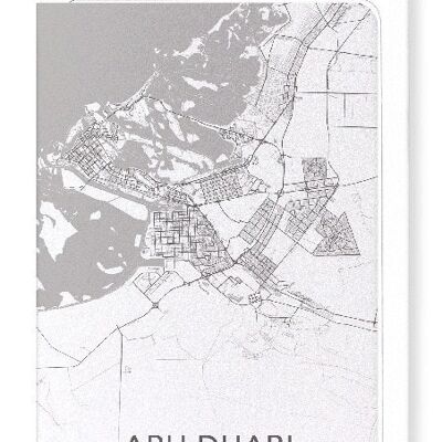 ABU DHABI FULL (LIGHT): Greeting Card