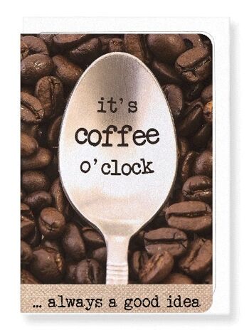 COFFEE O'CLOCK Carte de vœux 1