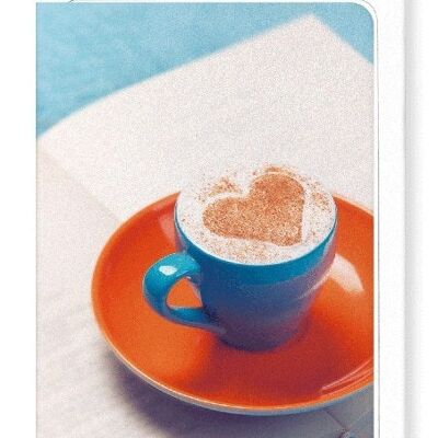 COFFEE AND BOOK Greeting Card