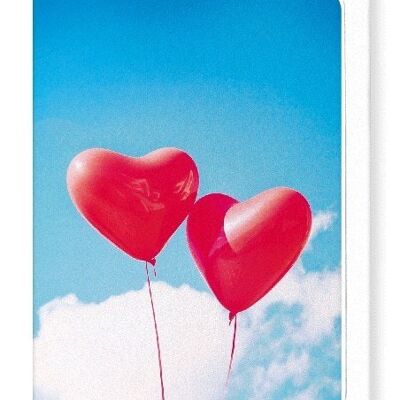 LOVE IS IN THE AIR Greeting Card