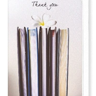 FLOWER OF THANKS Greeting Card