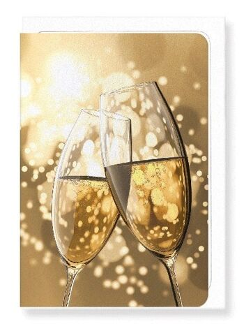 CHAMPAGNE CHEERS Carte de vœux 1