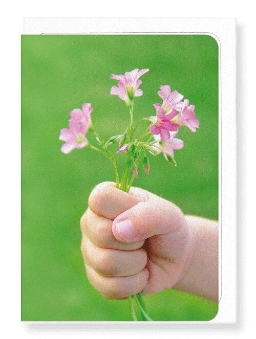 BUNCH OF FLOWERS Greeting Card