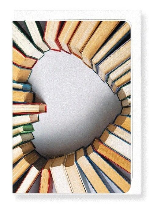 BOOK OF HEART Greeting Card