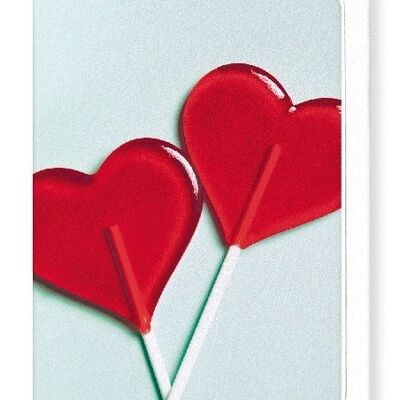 LOLLIPOPS OF LOVE Greeting Card