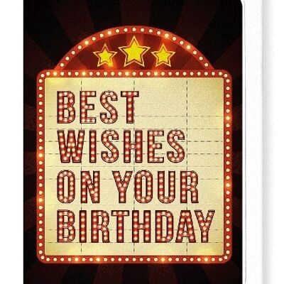 MOVIE BIRTHDAY WISHES Greeting Card